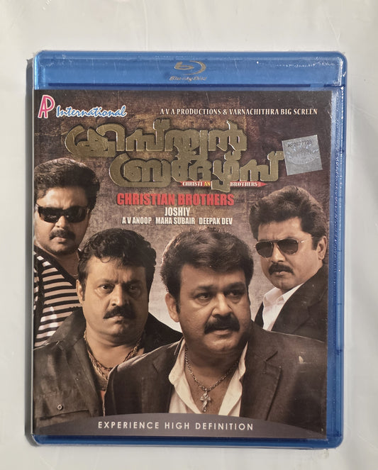 CHRISTIAN BROTHERS (Malayalam) – Blu‑ray Disc – Region Free – DTS‑HD 5.1 – English Subtitles – Directed by JOSHIY – India (2011)